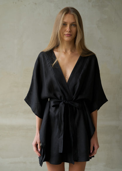 Linen Lounge Robe